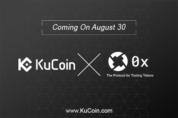 KuCoin Announces 0x Protocol (ZRX) Token Listed Today