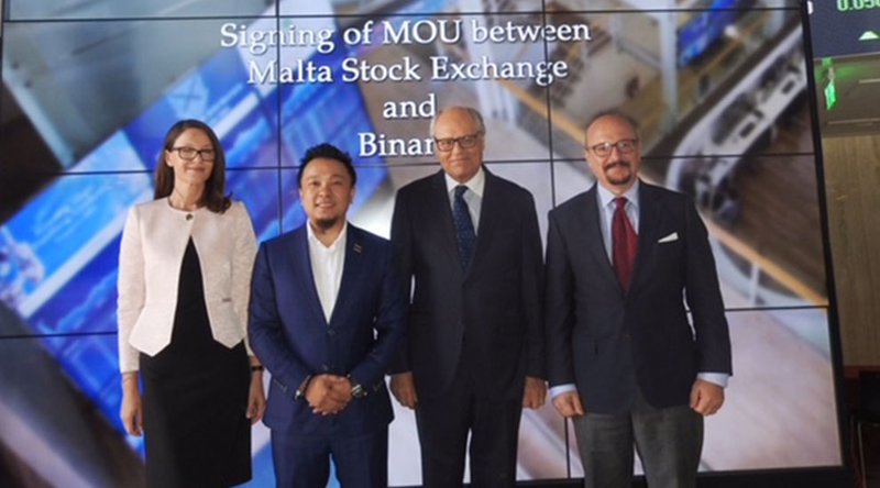 Malta Stock Exchange And Binance To Launch Tokens Platform