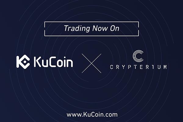KuCoin Exchange Listed Crypterium’s Transaction Currency CRPT