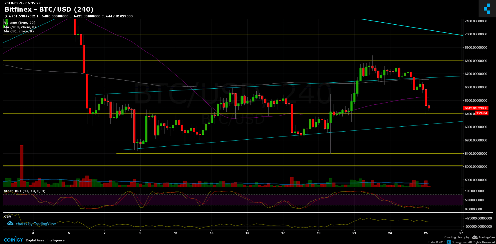 Bitcoin Price Analysis Sep.25: Optimism Has Disappeared?