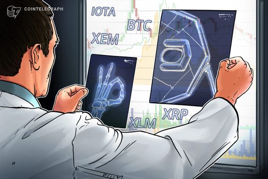 Top 5 Crypto Performers Overview: XEM, Ripple, Stellar, Bitcoin, IOTA