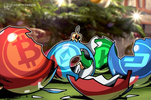 All Cryptos See Major Losses As Market Hit By Distinctly Unfestive Correction