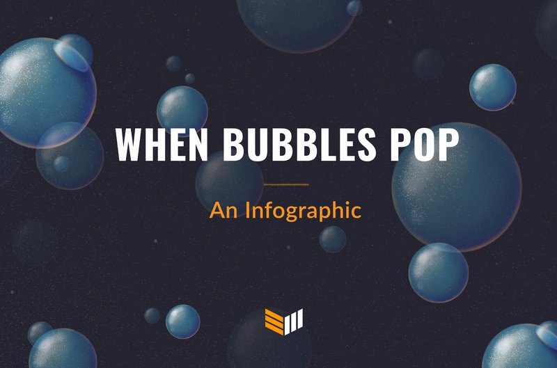 When Bubbles Pop: An Infographic