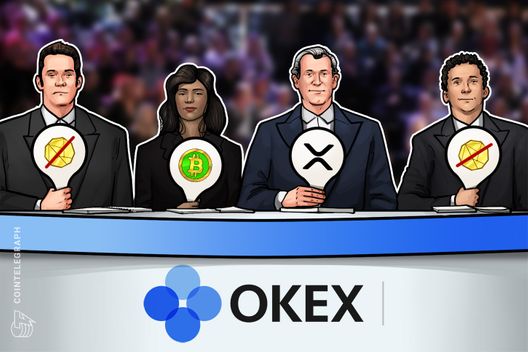 Third-Top Exchange OKEx Lists Ripple And Bitcoin Cash On Customer-to-Customer Platform