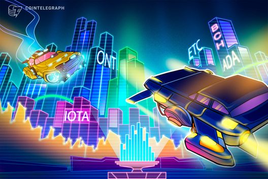 Top 5 Crypto Performers Overview: ONT, ADA, ETC, BCH, IOTA