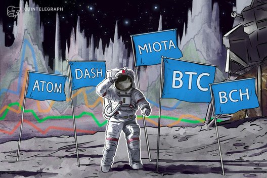 Top 5 Crypto Performers: ATOM, DASH, MIOTA, BTC, BCH