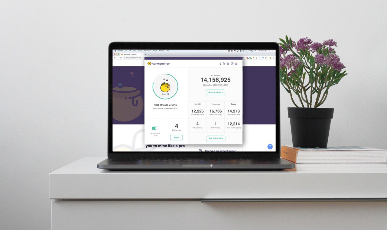 Desktop Crypto Mining App HoneyMiner Comes To MacOS