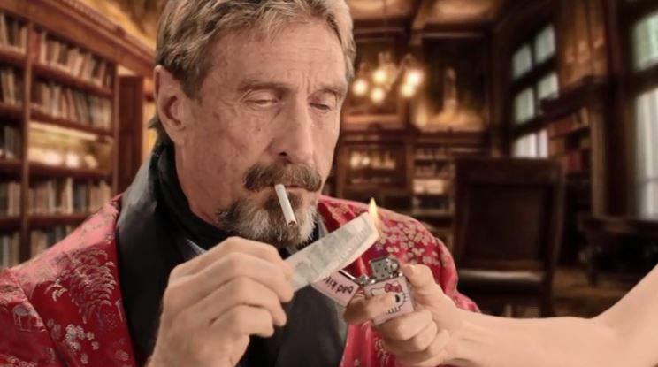 Privacy First: John McAfee’s New Crypto Debit Card Will Be Semi-Anonymous