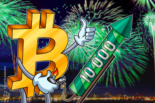 Bitcoin Breaks $10,000 For First Time Since March 2018