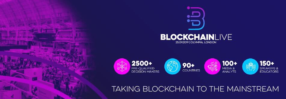 Blockchain Live Is Back And Will Be Returning To London Olympia On 25th September