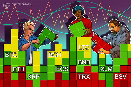 Price Analysis 15/07: BTC, ETH, XRP, LTC, BCH, EOS, BNB, BSV, TRX, XLM