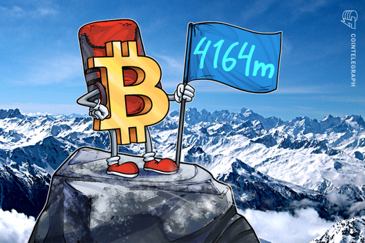 Swiss Crypto Startup Makes ‘Highest’ Bitcoin Trade Ever At 4164m