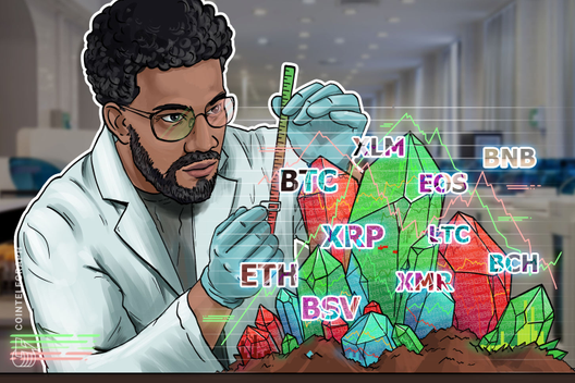 Price Analysis 19/08: BTC, ETH, XRP, BCH, LTC, BNB, EOS, BSV, XMR, XLM