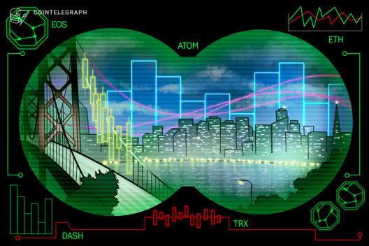 Top-5 Crypto Performers: ATOM, EOS, ETH, DASH, TRX