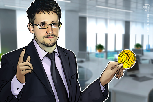 Edward Snowden: US Gov’t Lawsuit To Block Book Is ‘Good For Bitcoin’