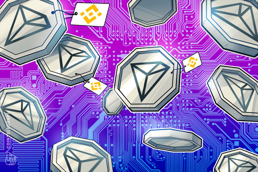 Binance Becomes Tron’s Top ‘Super Representative’, Adds TRX Staking Support