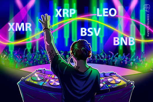 Top-5 Cryptos This Week: XMR, XRP, BSV, LEO, BNB