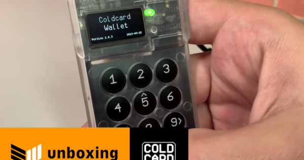 Video Review: Coldcard Mk3