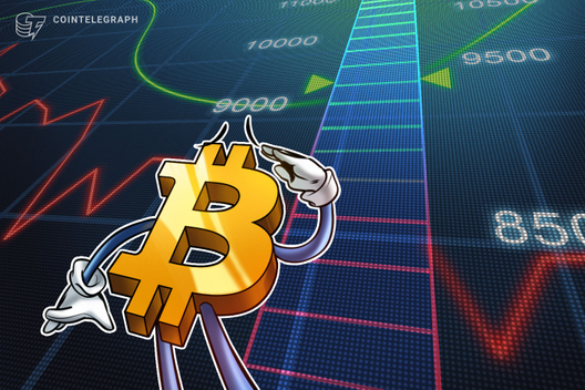 Bitcoin Falls Below $9,000 As Price Teases Trading Corridor Breakdown