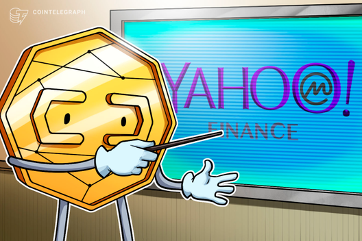 Yahoo Finance Adds CoinMarketCap’s Crypto Prices To Its Website