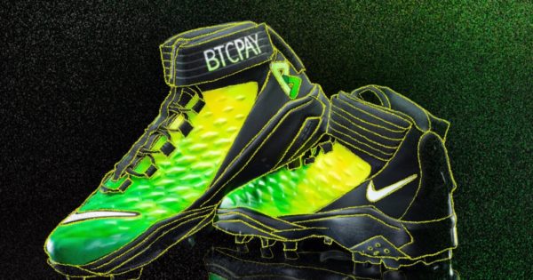 For “My Cleats, My Cause” Design, Russell Okung Sports BTCPay Server