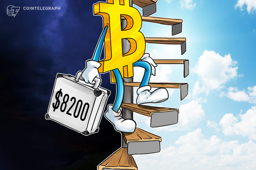 Bitcoin Price Must Now Break $8.2K To End 6-Month Losing Streak