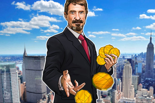 ‘No Chance:’ John McAfee Halts Crypto Promo As US 2020 Elections Near