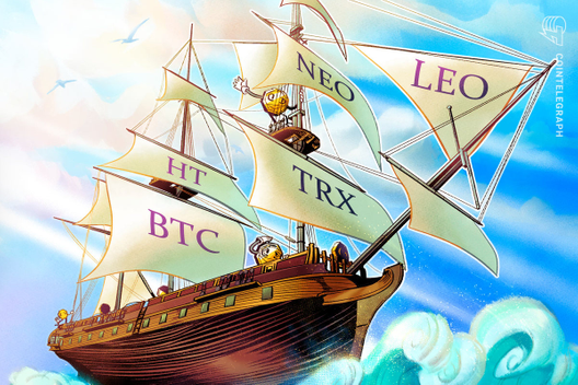 Top-5 Cryptos This Week: HT, BTC, TRX, NEO, LEO