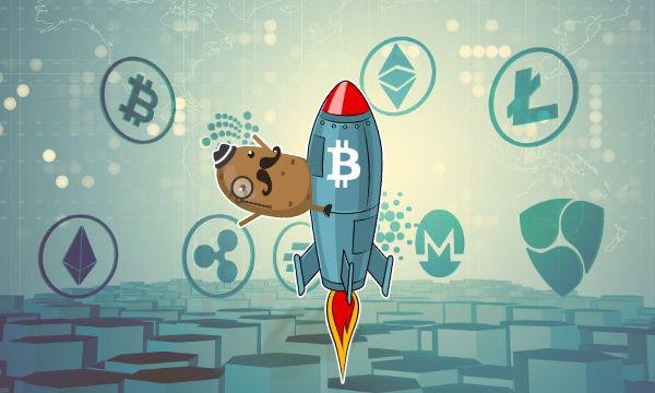 Bitcoin-and-altcoins-surging-in-contrast-to-tumbling-global-markets-amid-coronavirus