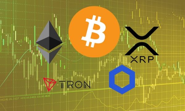Crypto-price-analysis-&-overview-february-7th:-bitcoin,-ethereum,-ripple,-tron,-and-chainlink.