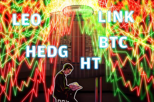 Top-5-cryptos-this-week-(march-1):-leo,-ht,-link,-hedg,-bitcoin-(btc)
