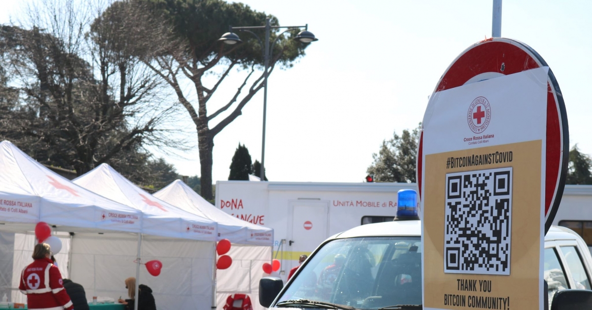 Bitcoin-community-funds-italian-red-cross-medical-facility-to-combat-coronavirus