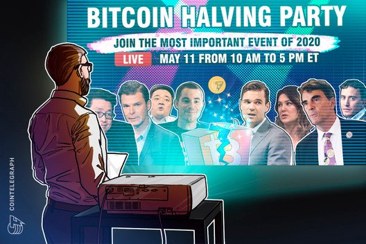 Join-cointelegraph’s-bitcoin-halving-party,-less-than-3-hours-to-go