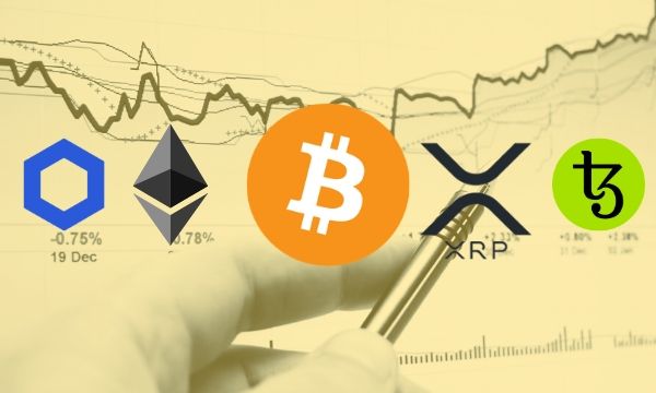 Crypto-price-analysis-&-overview-may-29th:-bitcoin,-ethereum,-ripple,-tezos,-and-chainlink