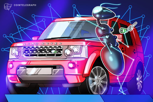 Land-rover-car-company-acknowledges-historical-significance-of-bitcoin-network