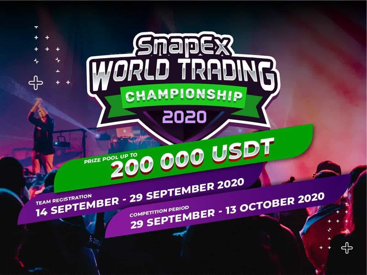 Snapex-announces-world-trading-championship-season-2-with-200k-usdt-prize-pool