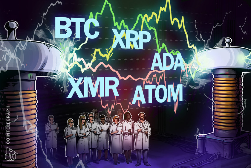 Top-5-cryptocurrencies-to-watch-this-week:-btc,-xrp,-ada,-xmr,-atom