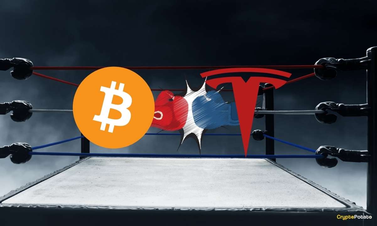Bitcoin-vs.-tesla:-btc-nears-the-market-capitalization-of-elon-musk’s-company