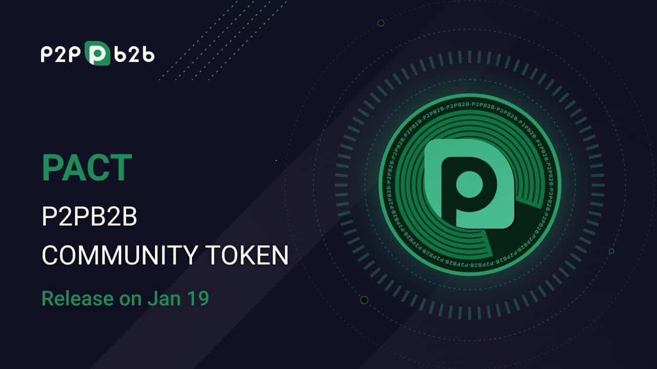 Pact-token-release-on-p2pb2b-exchange