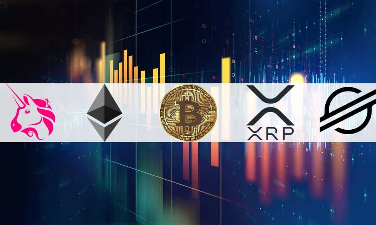 Crypto-price-analysis-&-overview-january-29th:-bitcoin,-ethereum,-ripple,-stellar,-and-uniswap