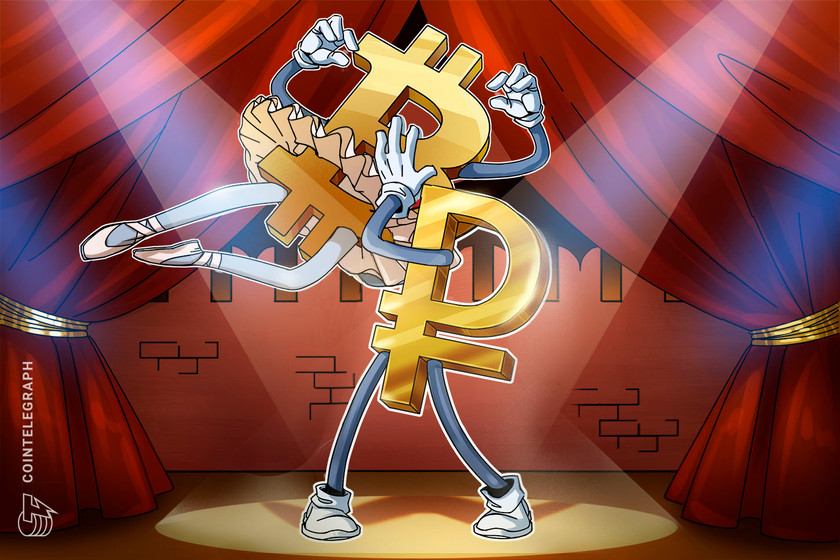 Bitcoin-flippens-russian-ruble-after-tesla-purchase