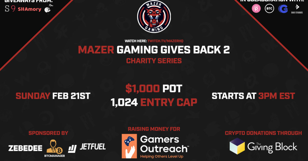 Mazer-gaming-gives-back-tournament-returns-to-propel-bitcoin-adoption