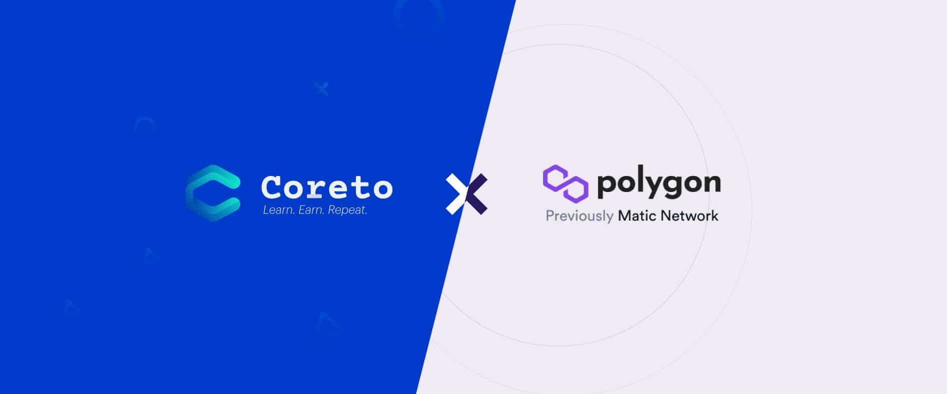 Coreto.io-is-partnering-with-polygon,-formerly-known-as-matic