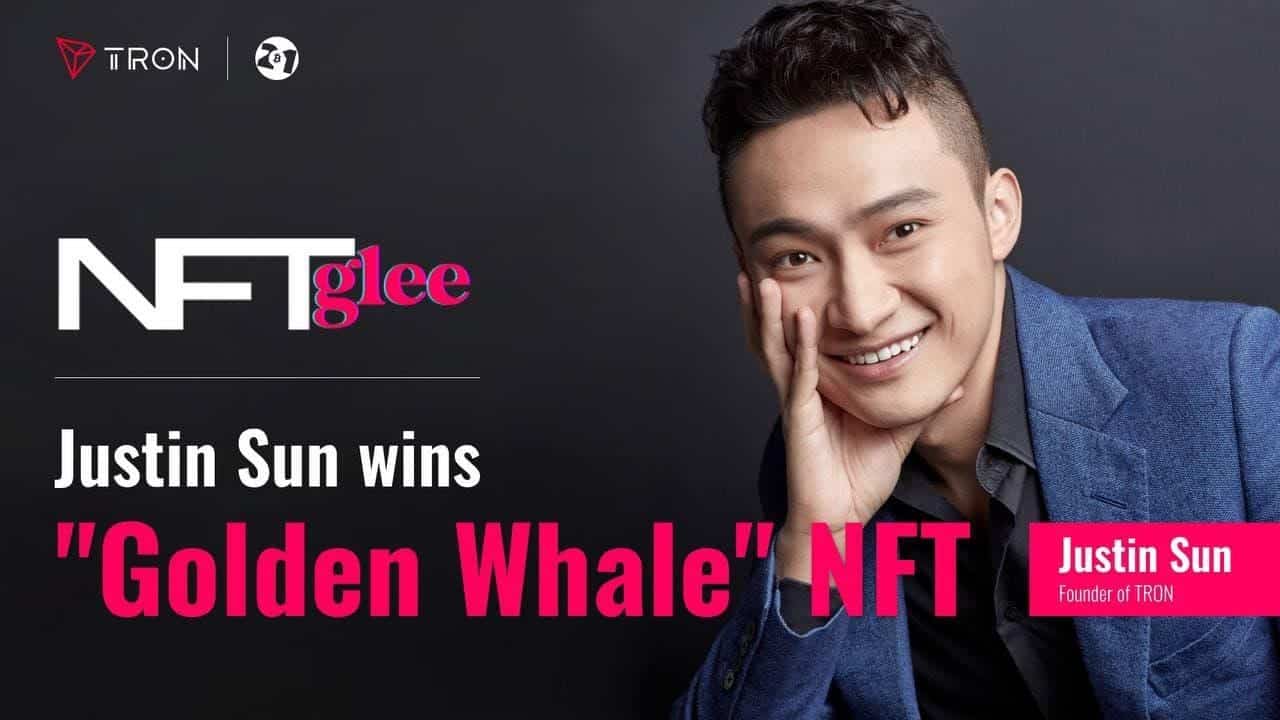 Justin-sun-wins-the-bid-for-nft-glee’s-golden-whale-pass-:-the-highest-priced-bitcoin-nft-to-date