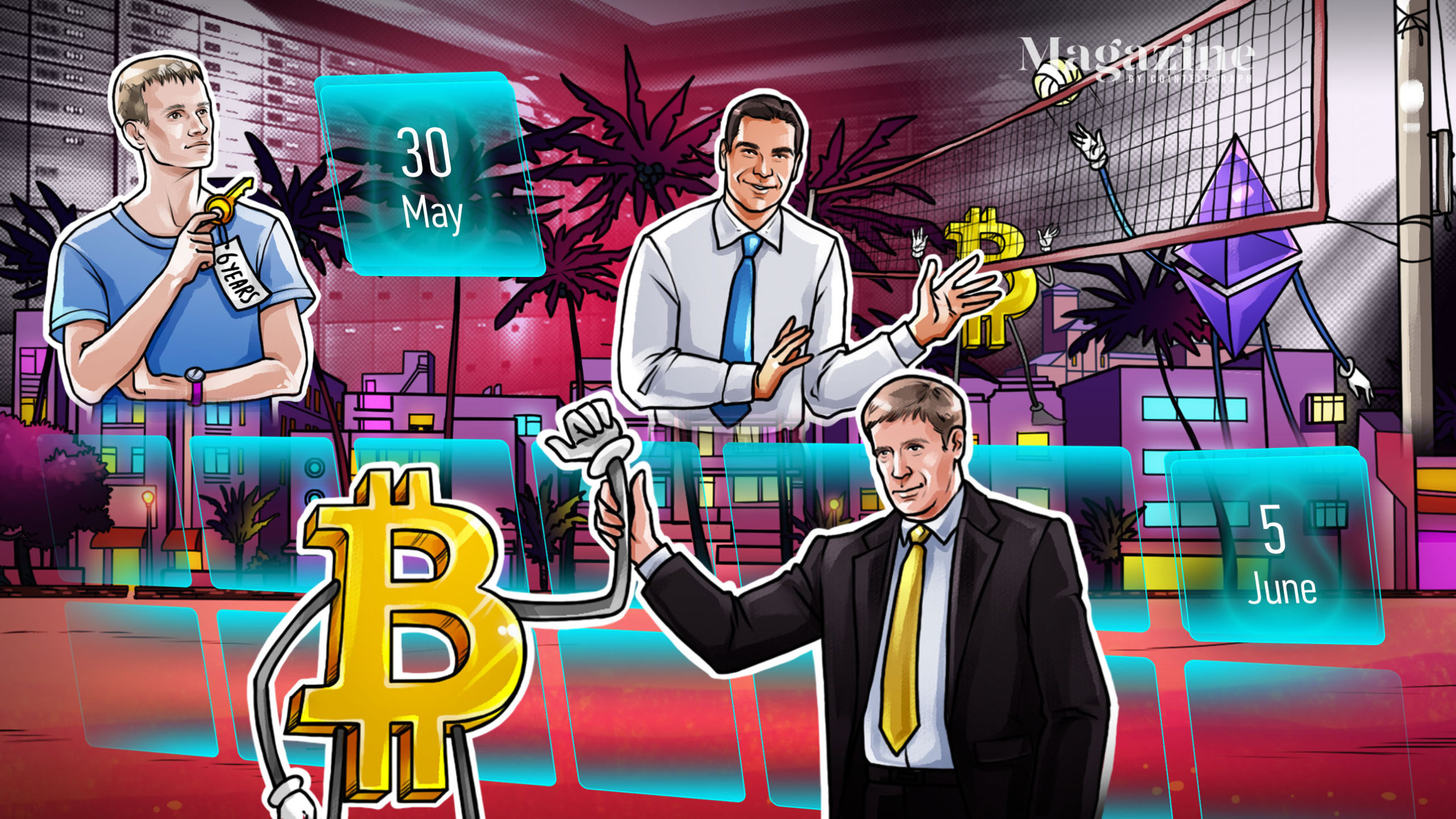 Bitcoin-miami-mania,-dogecoin-bounces-back,-eth2-woes:-hodler’s-digest,-may-30–june-5