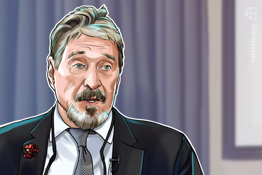 ‘i-have-nothing’:-imprisoned-john-mcafee-claims-his-crypto-fortune-is-gone