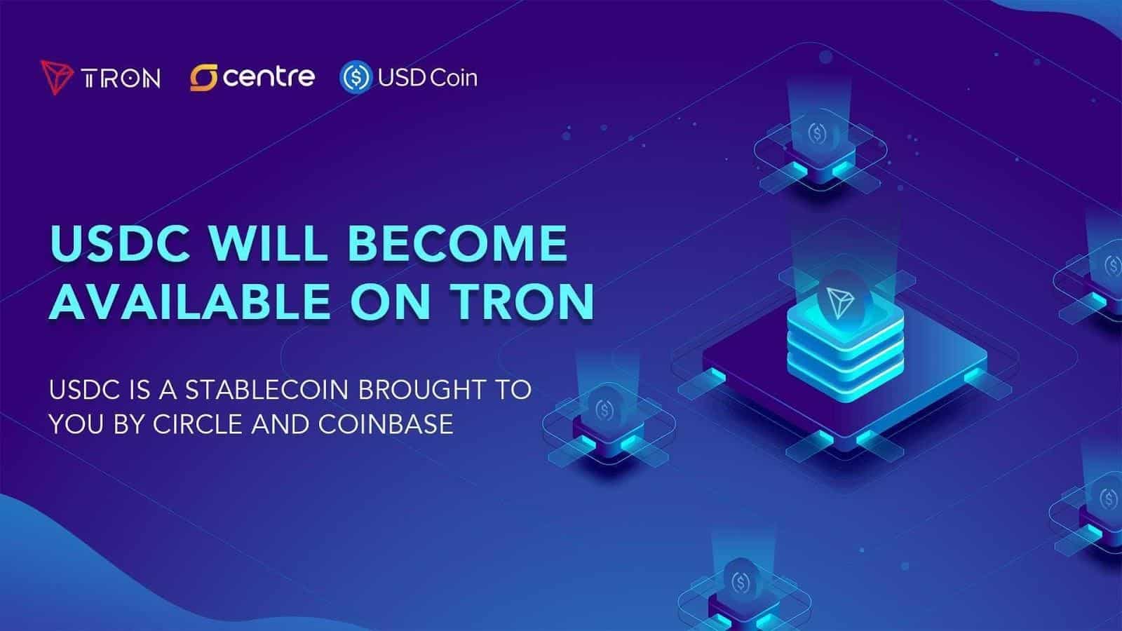 Stablecoin-usdc-expands-to-the-tron-ecosystem-ushering-in-a-new-round-of-development-opportunities