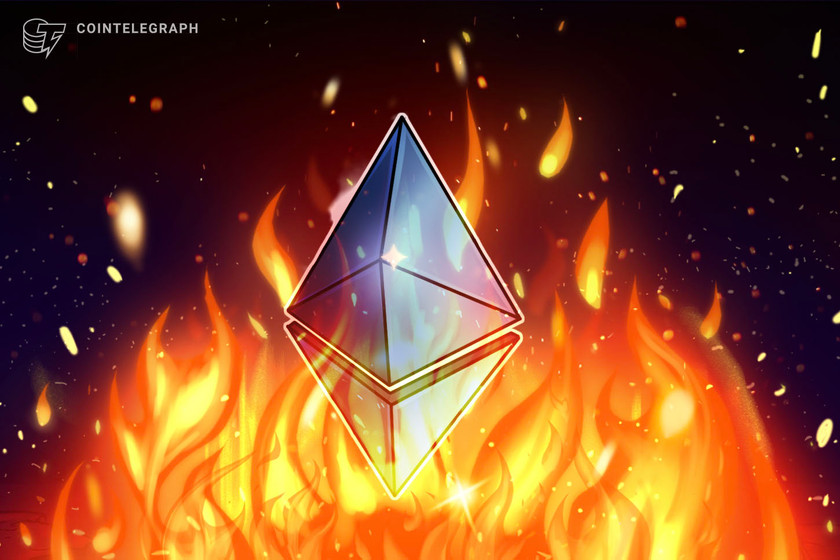 Ethereum-network-burns-$395k-eth-per-hour-after-london-upgrade