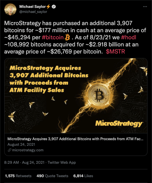 Michael-saylor’s-microstrategy-buys-3,907-more-bitcoin-as-total-investment-nears-$3-billion