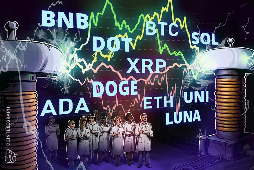 Price-analysis-9/1:-btc,-eth,-ada,-bnb,-xrp,-doge,-sol,-dot,-uni,-luna